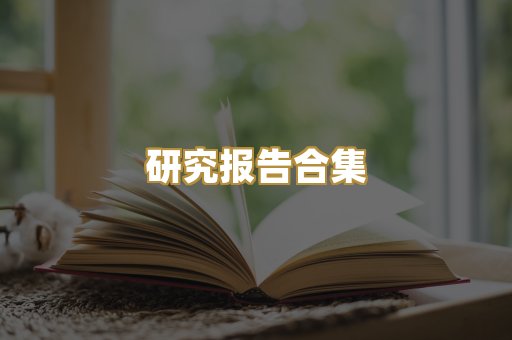 研究报告合集